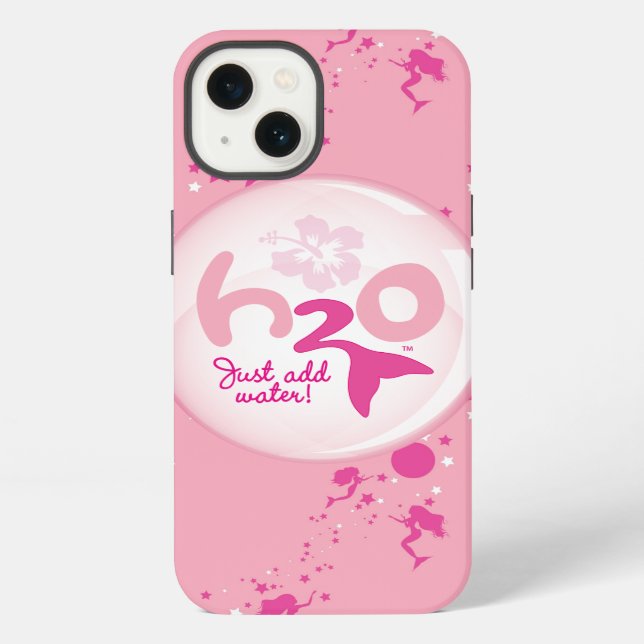 Pink Mermaid Pattern iPhone Case (Back)