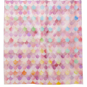 Pink Mermaid Scales Mermaid Fish Scales Pattern
