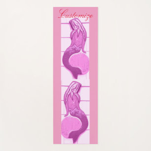 Pink Mermaids Thunder_Cove Yoga Mat