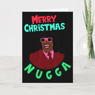 Pink Merry Christmas Nugga After Next Christmas Card