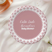 Pink Mexican Cielito Lindo Baby Shower