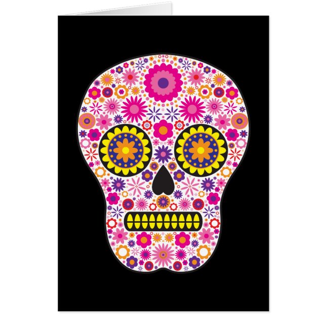 Pink Mexican Sugar Skull (Front)