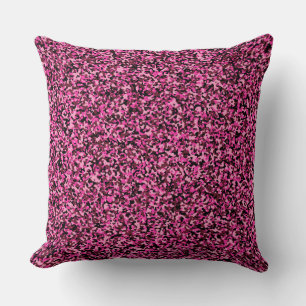 Pink Micro Camo Throw Pillow