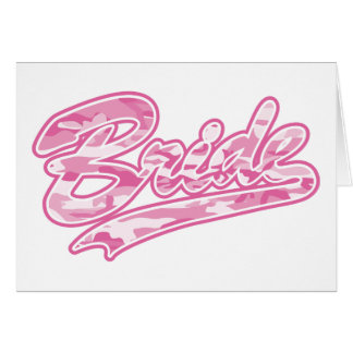 Pink Military Bride Camouflage