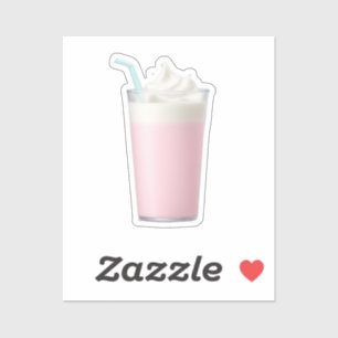 Pink Milkshake Emoji