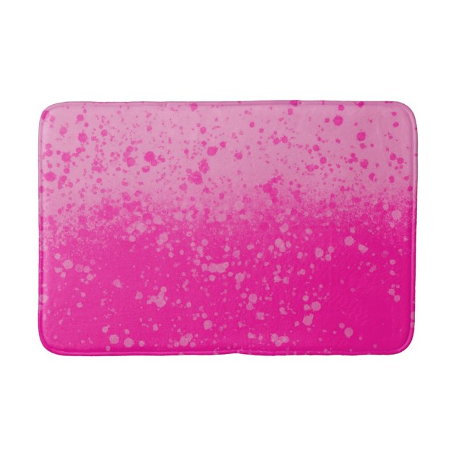 Pink Minimalism  Bath Mat (Front)