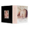 Pink Minimalist Modern New Baby's First Year Photo