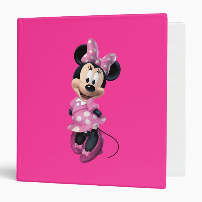 Pink Minnie | Hands Behind Back Binder (Front/Inside)