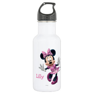 Pink Minnie   Hands Out 532 Ml Water Bottle