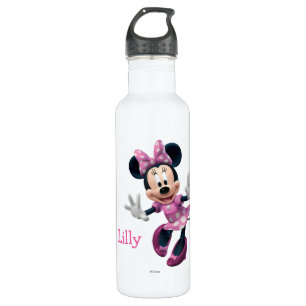 Pink Minnie   Hands Out 710 Ml Water Bottle
