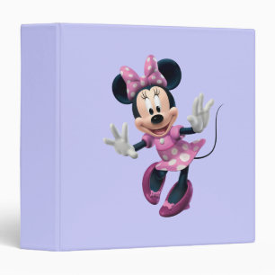 Pink Minnie Hands Out Binder