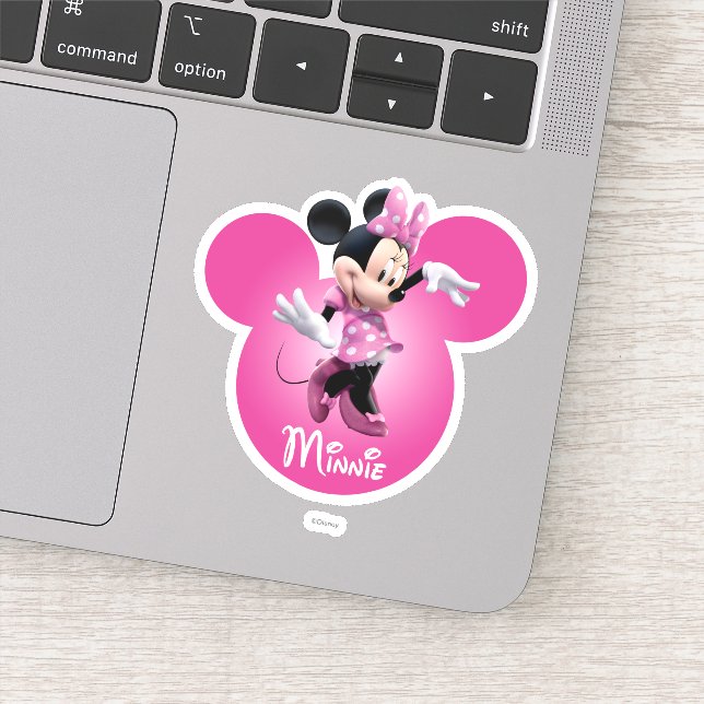Pink Minnie | Mickey Head Icon (Detail)