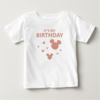 Pink Minnie Mouse Confetti Girl's First Birthday