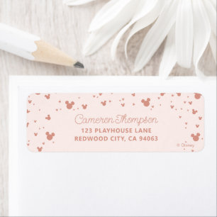 Pink Minnie Mouse Confetti Girl's Frist Birthday