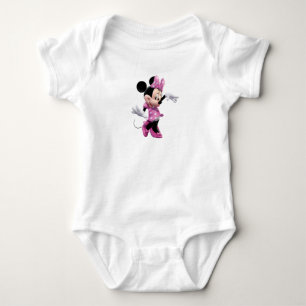 Pink Minnie   Waving and Dancing Baby Bodysuit