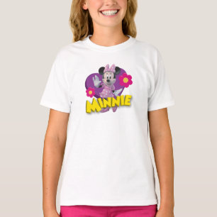 Pink Minnie   Waving T-Shirt