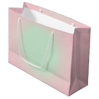 Pink Mint Vintage Ombre Gradient Aura