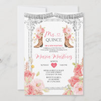Pink Mis Quince 15 Anos Silver Crown