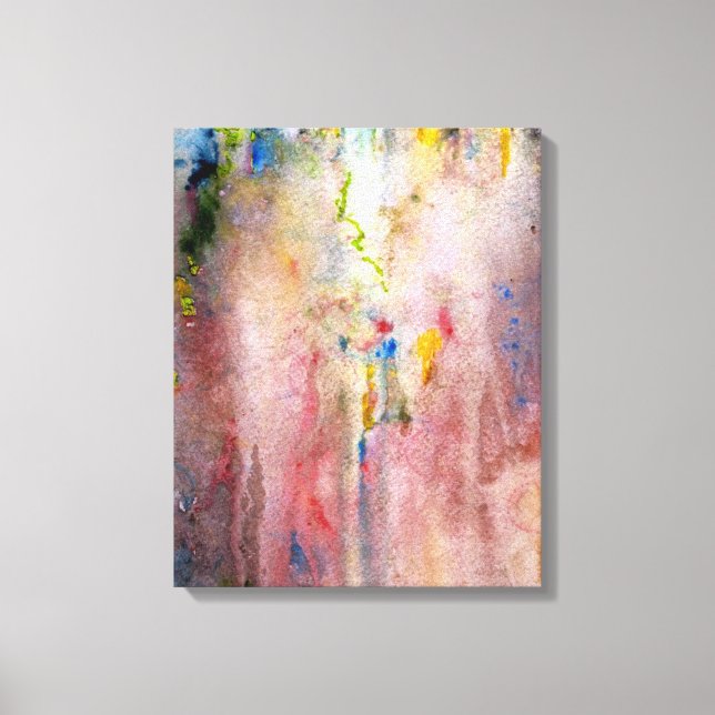 Pink Mist Fine Art Canvas Print (Front)