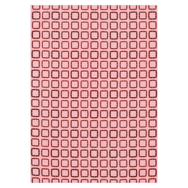 Pink modern texture tablecloth (Front)