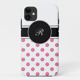 Pink Monogram iPhone 5 Cases