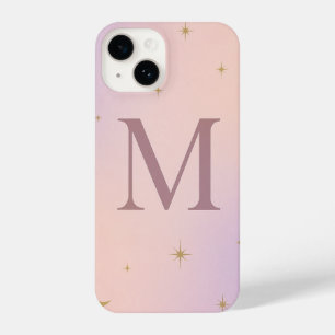 Pink Monogram “M” Phone Case – Personalized Stylis