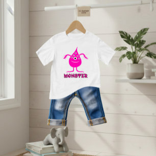 Pink monster baby T-Shirt