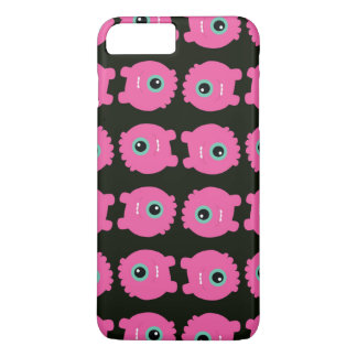 Pink monster cartoon pattern Case-Mate iPhone case