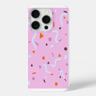 Pink mood iPhone 15 pro case