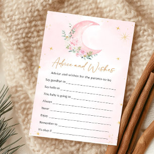 Pink Moon and Stars Advice and Wishes Game