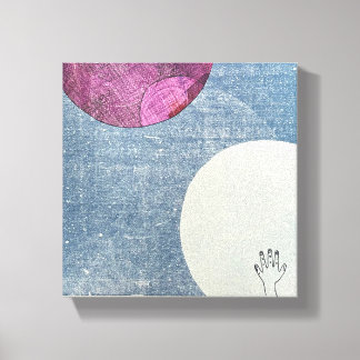 Pink Moon Canvas Print