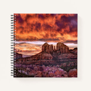 Pink Morning Glory Notebook