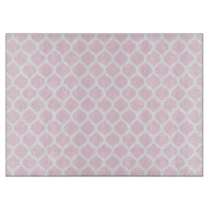 Pink Moroccan Cutting Board