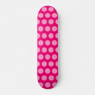 Pink Moroccan Dots Skateboard