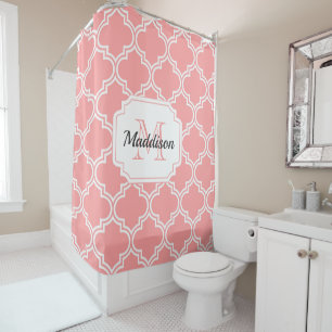 Pink Moroccan Quatrefoil