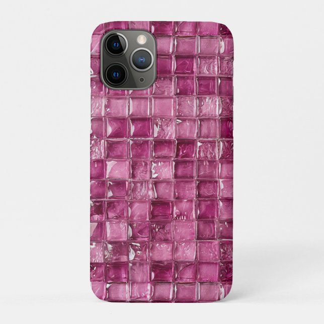 Pink Mosaic Gift For Everyday Style Case-Mate iPhone Case (Back)