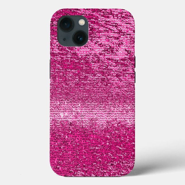 Pink mosaic pattern Case-Mate iPhone case (Back)