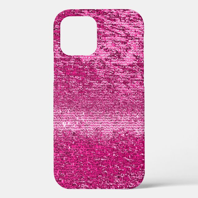 Pink mosaic pattern Case-Mate iPhone case (Back)