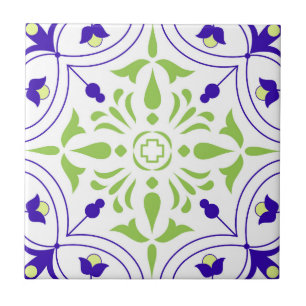 Pink Mosaic Portuguese Mediterranean  Tile