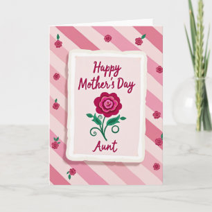 Pink Mothers Day Bloom Card