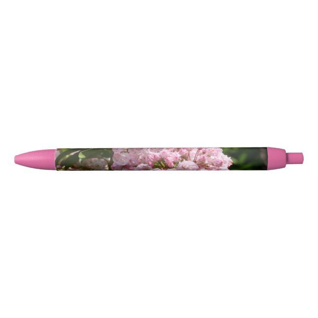 Pink Mountain Laurel Floral Pens (Front)