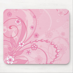 pink mouse pad