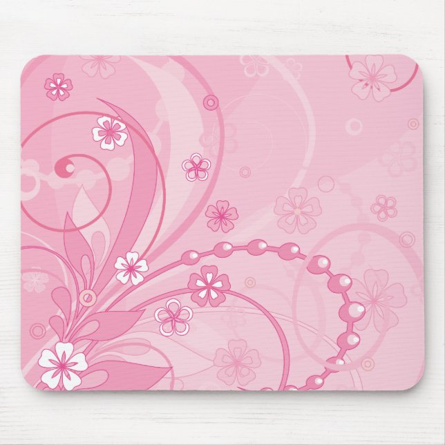 pink mouse pad (Front)