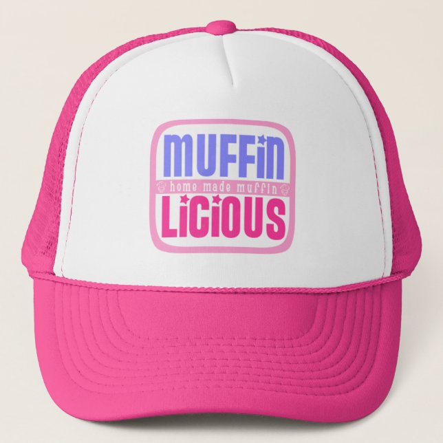 Pink Muffinlicious Hat (Front)