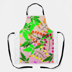 pink multi-colored tomatoes varieties apron