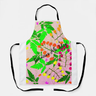 pink  multi-colored tomatoes varieties apron