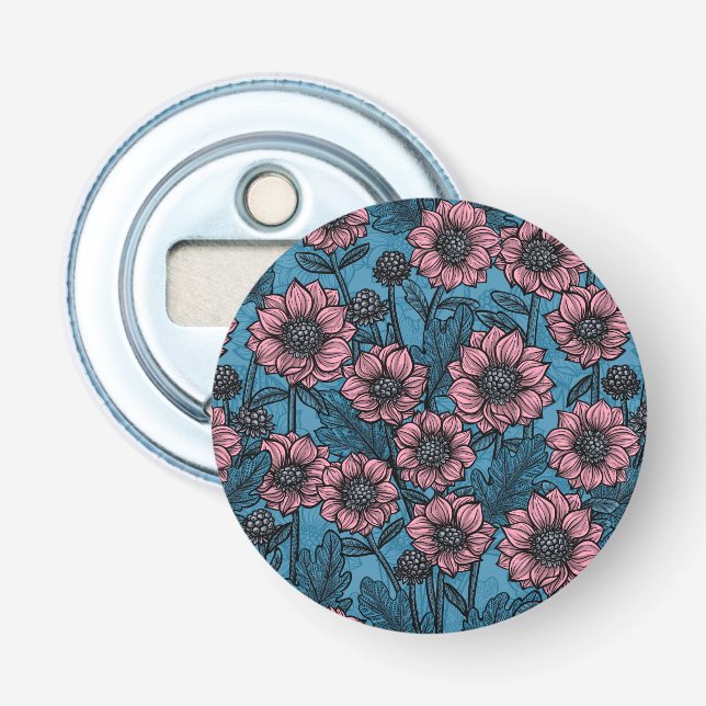 Pink Mums Bottle Opener (Front)