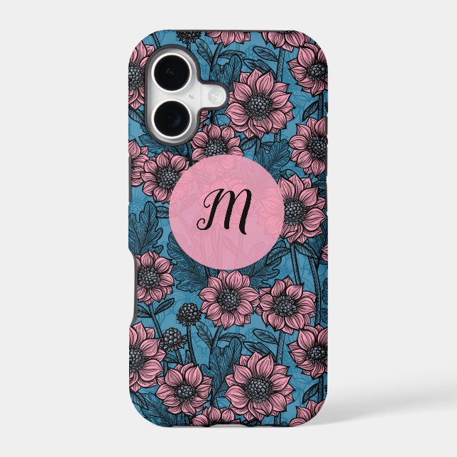Pink Mums monogram (Back)