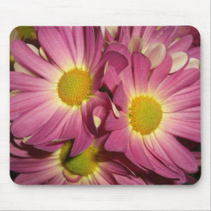Pink Mums Mousepad