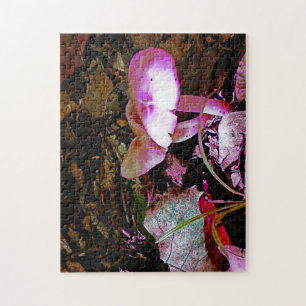 Pink Mushroom Jigsaw Puzzle